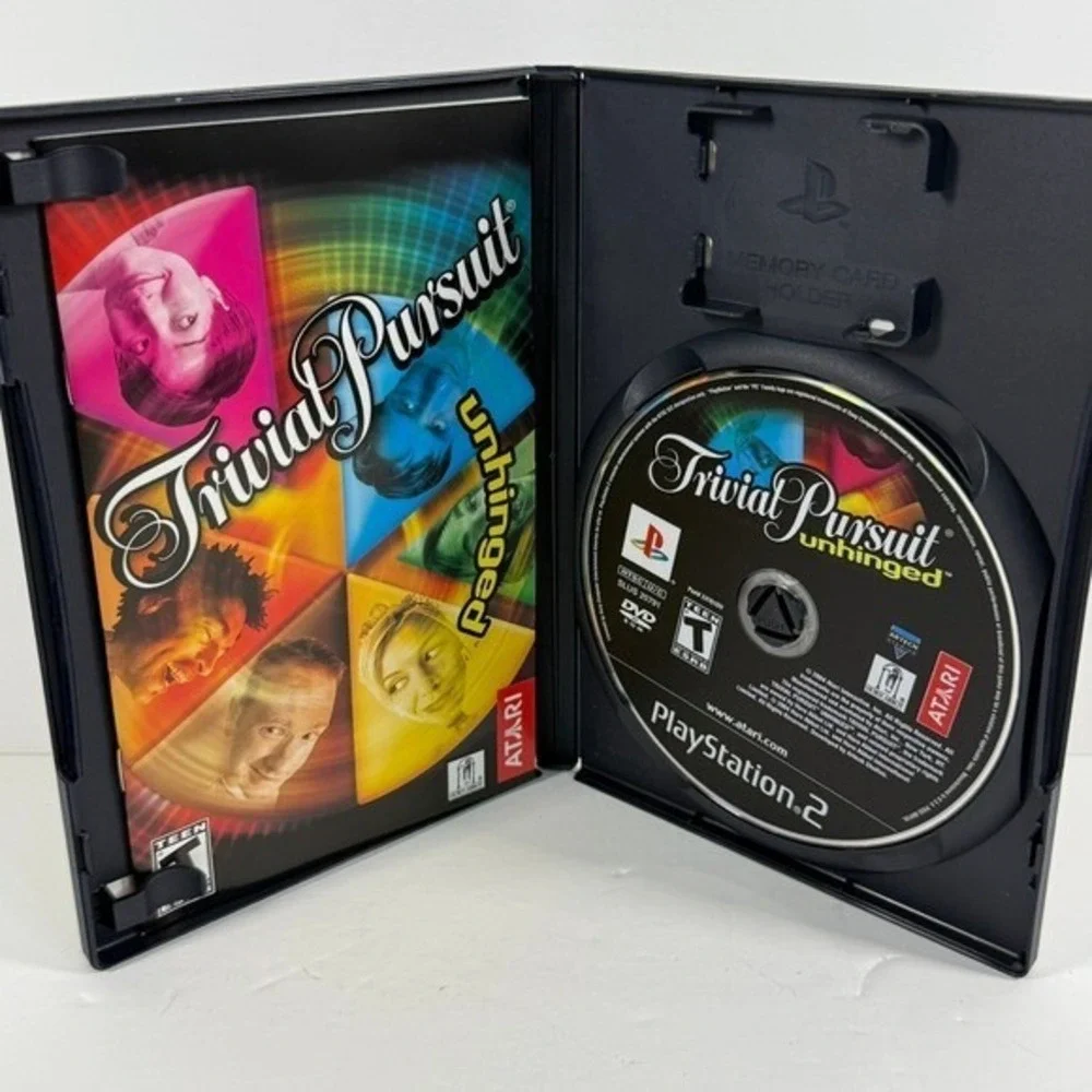 PlayStation 2 Atari‎ Trivial Pursuit Game Complete w/Stickers PlayStation 2